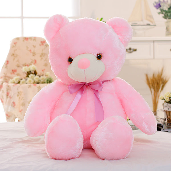 LED Teddy Bear Stuffed Animals Plush Toy