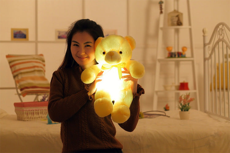 LED Teddy Bear Stuffed Animals Plush Toy