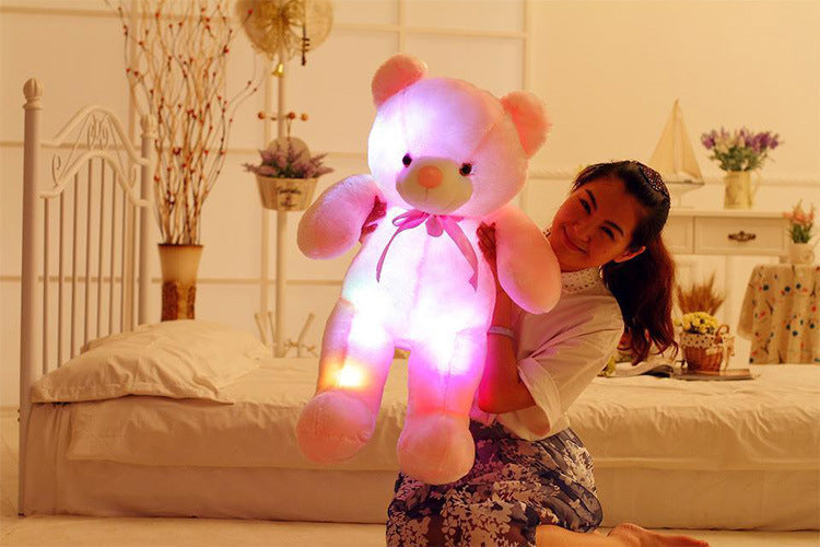 LED Teddy Bear Stuffed Animals Plush Toy