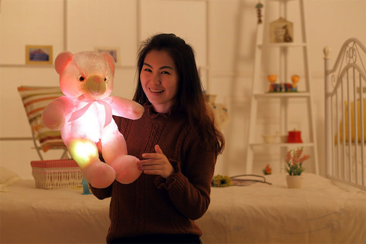 LED Teddy Bear Stuffed Animals Plush Toy