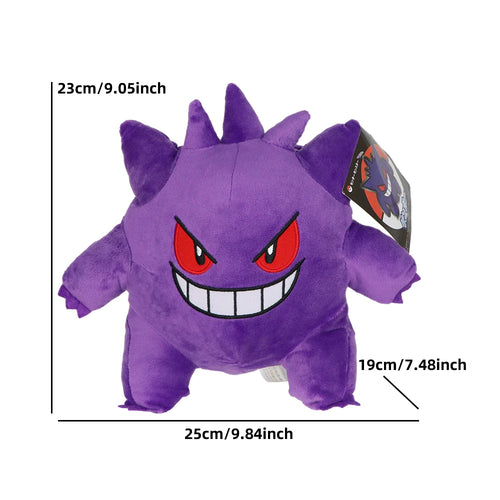 Gengar Plush Doll Soft Anime Stuffed Toy Hot Doll Gift for Kid