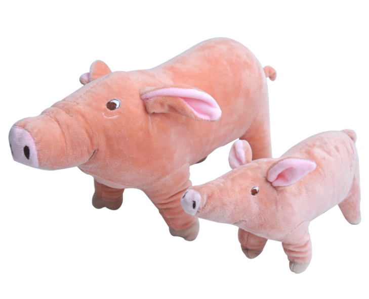 Cute Pet Cartoon Pig Plush Toy Stuffed Soft Animal Pig Doll